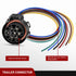 Nilight USCAR 7 Pin Trailer Wiring Harness Replacement Multi-Tow 7 Way Harness Connector 24 Inch Factory Tow Package Trailer Truck Plug Connector ...