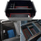 Compatible with Jeep Wrangler JK and JKU Accessories 2011-2018 Center Console Organizer Tray (Red)...