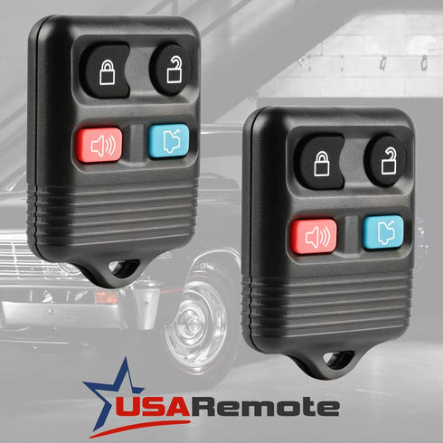 Car Key Fob Keyless Entry Remote fits Ford Expedition Explorer Mustang Fusion, Lincoln Town Car, Mercury Grand Marquis, Mazda (CWTWB1U345) Set of ...