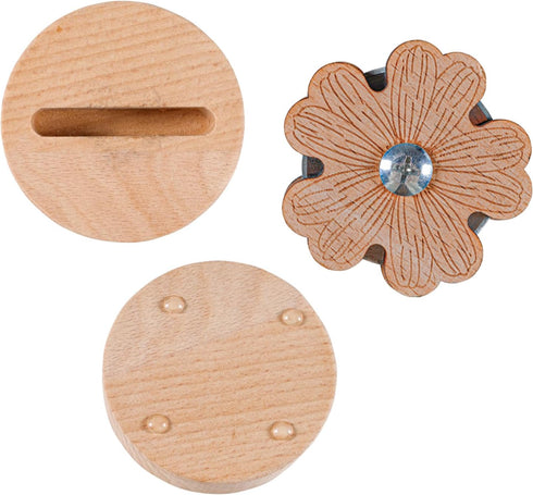 Thread Cutter for Quilting Sewing,Tabletop Yarn Cutter with Blade Saver,Thread Cutting DIY Tools with Anti-slip Stand for Sewing Seam (Daisy)...