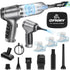Wireless Handheld Car Vacuum Cordless,15000PA High Power Portable Vacuum Cordless,3-IN-1Mini Portable Car Vacuum Cordless for Car,Office,Home Clea...