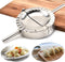 Stainless Steel Ravioli Mold Big Dumpling Press Maker Wonton Wrapper Pierogie Pie Crimper Pastry Dough Press Cutter,Goya Empanada Press Mold,Ravio...