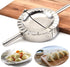 Stainless Steel Ravioli Mold Big Dumpling Press Maker Wonton Wrapper Pierogie Pie Crimper Pastry Dough Press Cutter,Goya Empanada Press Mold,Ravio...