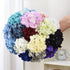 10PCS Silk Hydrangea Heads with Stems Artificial Flowers for Wedding Party Home Decor (Off White), One Size Off...