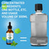 Odor Reduction Mint Concentrated Mouthwash, Travel Size Mouthwash Made with Spearmint Oil and Tea Tree Oil, Helps Freshen Breath Healthy Mouth...