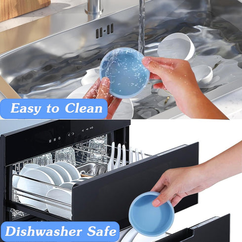 Silicone Air Fryer Egg Pan, Individual Egg Bite Maker Reusable Egg Molds, Microwave Egg Cooker, BPA Free Air Fryer Accessories, Dishwasher Safe, M...