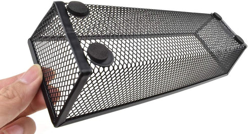 HAHIYO Stackable Mesh Tray Cup 9 x 3 x 2 inches Sturdy Container for Desk Drawer Organizer Collection for Home Office School Kitchen Soft Foam Fee...