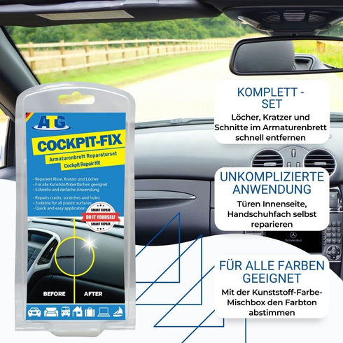 ATG Car Dashboard Repair Kit - Dash Repair - Dash Repair Kit - Leather & Vinyl Repair kit - Dashboard Repair - Dash Kit - Cracked Dashboard Repair...