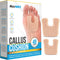 48-Pack U Shaped Felt Callus Pads Metatarsal Pads Forefoot Foot Pads Pain Relief Foot Cushion Keep Calluses from Rubbing on Shoes Adhesive Pads fo...