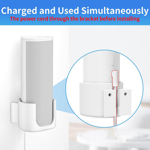 Sturdy Speaker Wall Mount for Sonos Roam 2, Sonos Roam, Roam SL Mount - Space Saving Speaker Mount for Sonos Roam, Roam SL Wall Mount Bracket Easy...