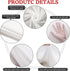 Mesh Fabric 4-Way Stretch Power Mesh 2 Yards Long 60" Wide Lightweight Sheer (Off-White)...