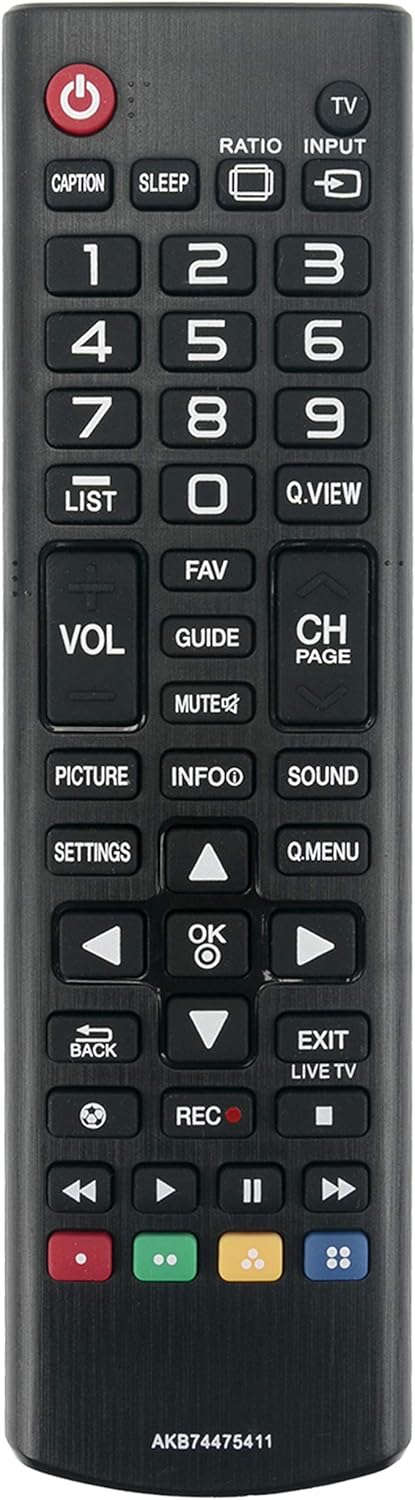 AKB74475411 Replaced Remote fit for LG TV 42LB5500 42LB5500-SD 32LB550B-SD 49LB5500 49LB5500-SD 32LB560B 32LB560B-SA 39LB5600 39LB5600-SB 32LB5600...