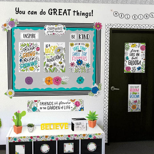 CTP Blooming Minds Bulletin Board Set for Classroom (Creative Teaching Press 10690)...