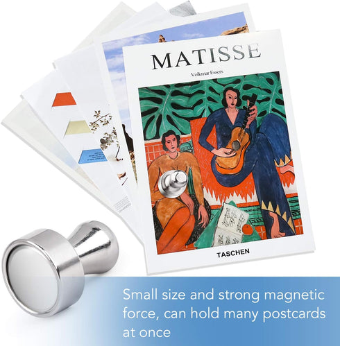 LOVIMAG 30 Pcs Refrigerator Magnets, Fridge Magnets, Strong Whiteboard Magnets, Magnetic Push Pins, Strong Metal Magnets for Fridge, Whiteboard, O...