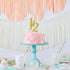 Gold Glitter Half Year Old Cake Topper - Half Year 1/2 Cake Topper - for Half Year Anniversary/Baby Shower/Baby's Half Year Old Birthday Party Dec...