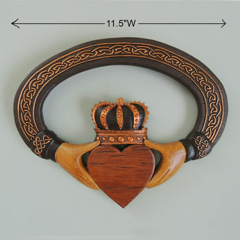 Abbey Gift Press Claddagh Wall Hanging and Card, Brown (54999T)...