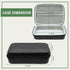 Battery Organizer Storage Case with Tester (Small)...