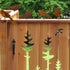 5PCS Metal Bird Silhouette with Rusty, Rusty Birds Decoration, Metal Birds Statues, Lifelike Patina Metal Birds Garden Ornaments Silhouette...