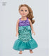 Simplicity 8725 Disney Princess Ariel Halloween Costume Sewing Pattern, for Girls and Dolls Sizes 3-8...