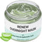 Doppeltree RENEW Overnight Facial Mask with Aloe Vera Gel & Hyaluronic Acid, Anti Aging Hydrating Face Mask for All Skin Types, Night Time Skin Ca...