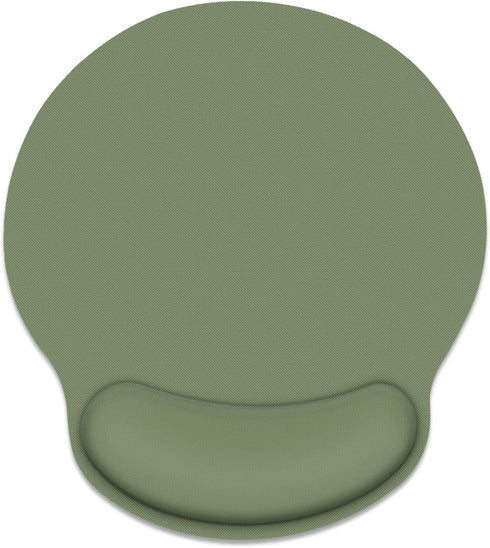 Britimes Green Mouse Pad Ergonomic Mouse Pad with Wrist Support Non-Slip Rubber Base Mousepad for Home Office Gaming Working Computers Laptop Easy...