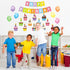 45 Pieces Happy Birthday Bulletin Board Set Birthday Bulletin Board Decorations Classroom Birthday Chart Birthday Calendar Balloon Candle Cupcake ...