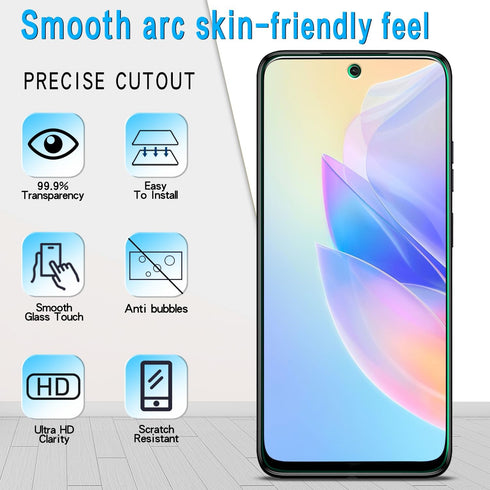 Slanku (3 Pack Tempered Glass for Moto G Power 5G 2024 Screen Protector, Touch Sensitivity, Scratch Resistant, Bubble Free, Case Friendly......