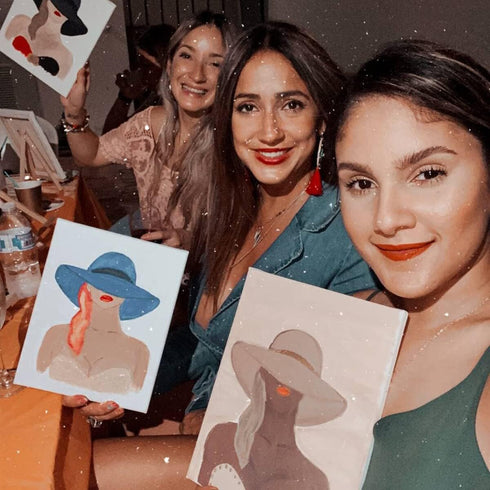 18 Pieces Women Theme Lady Stencils Floral Female Face and Inspirational Quote Girl Stencil for Home Wall Art Decor Painting on Wood Canvas Paper ...