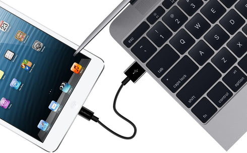 HomeSpot 8pin Cable Fast Charging USB Power Charge & Sync Cable Cord for Smartphones & Tablets Black 1 Pack...