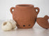 Fox Run Garlic Keeper, Terra Cotta, Red, 4.25 x 5.25 x 5.25 inches...