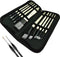 12pcs Artist Paint Brush Set with Carrying Case Premium Nylon Hair Brushes for Watercolor, Acrylic, Oil and Gouache Painting...