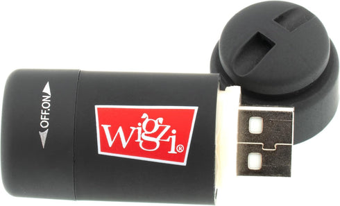 WIGZI Luna Dog Leash with Rechargeable LED Light No Batteries, Detachable Light, Liquid Filled Gel Comfort Handle, Reflective Heavy-Duty Rope, 6 F...