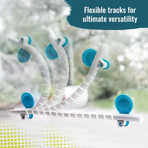 Gecko Run Marble Run Twister Expansion Pack by Thames & Kosmos – Extra Stunt for Vertical Marble Run Starter Set; Fast, No-Mess Setup with Residue...