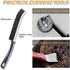 Hard Bristle Crevice Cleaning Brush - 6+1Pcs Multifunctional Gap Cleaning Brush to Clean Narrow Spaces, Corner Cleaning Brush for Bathroom Kitchen...