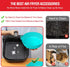2 Pack Air Fryer Silicone Liners Pot for 3 to 5 QT, Basket Bowl, Replacement of Flammable Parchment Paper, Reusable Baking Tray Oven Accessories, ...