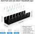 2Pcs Hat Stand for Baseball Caps,No Install Acrylic Hat Organizer, Hat Rack for 14 Caps, hat organizer for baseball caps,Display and Organizer for...