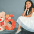 Savita 12 Inch Blank Wooden Number 5 Unfinished Wood Slices Sign Board for DIY Craft Projects Home Sign Wall Birthday Wedding Party Decoration (5)...