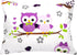 13x18 Toddler Pillowcase Owl - Cotton Toddler Pillowcase for Children, Woodland Animal Travel Pillow Case, Baby Girl Baby Boy Owl Pillow - Mauve O...