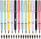 12 pcs Eternal Pencils Infinity Inkless Pen Unbreakable Pencils With 24PCS Replaceable Refills Technology Unlimited Writing Magic Pencil For Schoo...