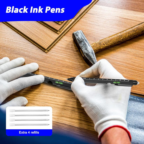 Pen Gifts for Men, Cool Gadgets 9 in 1 Multitool Pen, Stocking Stuffers for Men Women, Useful Gadgets Gift for Him Dad Husband Women on Christmas,...