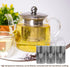Luxshiny 3pcs Tea Strainers for Loose Tea Teapot Tea Pot Replacement Stainless Steel Mesh Strainer Tea Infuser Insert 9cm Tea Steeper Basket Filte...