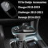 SENSHINE Gear Shift Knob Head Cover for Dodge Charger Challenger Accessories 2015-2023 2024 Durango 2016-2024 ABS Interior Shell Insert Decoration...