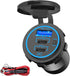 USB C Car Charger Socket – Newest 58W Lengthened RV USB Outlet 12V Socket Dual 20W PD3.0 USB-C and 18W QC3.0 Car USB Port with Button Power Switch...
