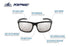 Bullhead Safety Eyewear BH2766AF Pompano, Matte Black Frame/Temple, Indoor/Outdoor Anti-Fog Lens, Black Tpr Nose Piece And Temple Ends...