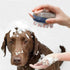 Dog Bath Brush Comb Silicone Rubber Pet Shampoo Massage Dispenser Grooming Shower Brush for Short Long Haired Dogs and Cats Washing, Best Pet Bath...