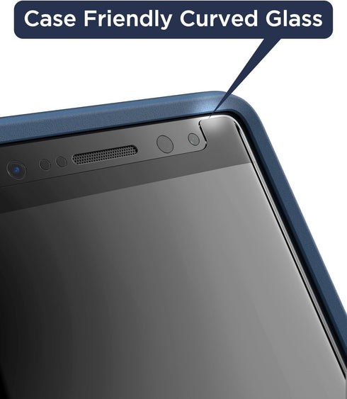 Magglass Samsung Galaxy S9 Plus Matte Screen Protector - Curved Fingerprint free Tempered Glass (MagGlass XM90) Reinforced Anti Glare Screen Guard...