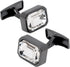 Rectangle Crystal Cufflinks for Men In Gift Box Black/Blue/Purple/Transparent Crystals Men's Cuff Link for Wedding Shirt Party Business Birthday A...