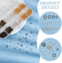 PH PandaHall 1860pcs 3 Colors Oval Jump Rings, 4x3mm 5x4mm 6.5x4.5mm 7x5mm Iron Open Rings Connectors Jewelry Findings for Earring Bracelet Neckla...