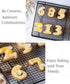 Large Number Cookie Biscuit Cutters Set 3 Inches, 9 Piece Stainless Steel Numbers Cutter Set Tools for Kitchen,Baking...