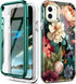 DT Series Case for iPhone 11 Case Built with Screen Protector, Lightweight and Stylish Full Body Shockproof Protective Rugged TPU Case for Apple i...